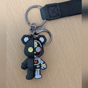 Mini Mechanical Bear Keychain